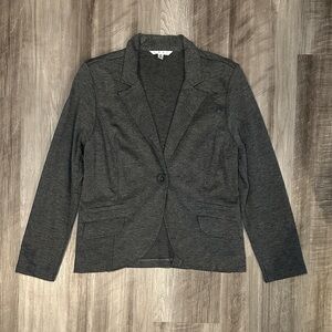 Cabi Jet Set Gray Ponte Blazer Jacker - 8